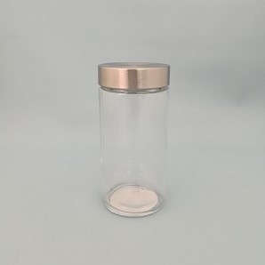 円筒ガラスボトル